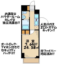 プラウドフラット仙川IIの物件間取画像